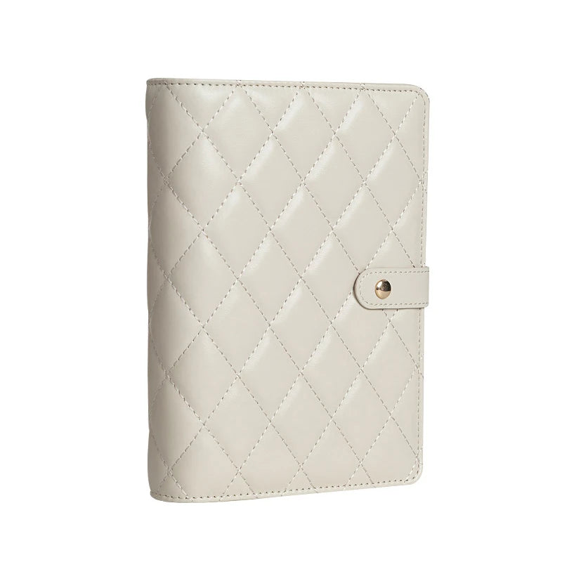 Waffle Pattern Jewelry Organizer PU Leather Anti Tarnish Storage Pouch with Multiple Compartments for Travel