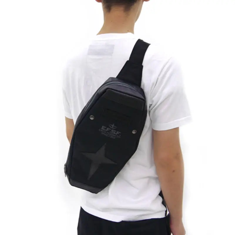 Gundam Mobile Suit Anime Peripheral Federal Army RX-78-2 Shoulder Messenger Bag Student Backpack Sports Outdoor Travel Bag Gift