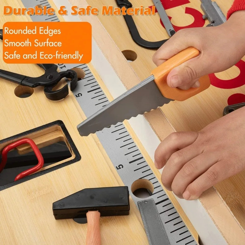 Kids Toys Simulation Repair Tools Set for Boy Safe Plastic Children Maintenance Tools Screwdriver Hammer Tongs Pretend Play Toy