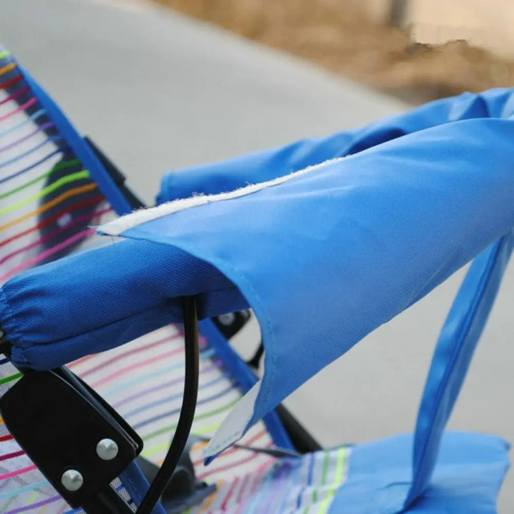Oxford Cloth Pram Stroller Accessories Washable Change Gloves Armrest Covers Handle Protect Armrest from Dirty