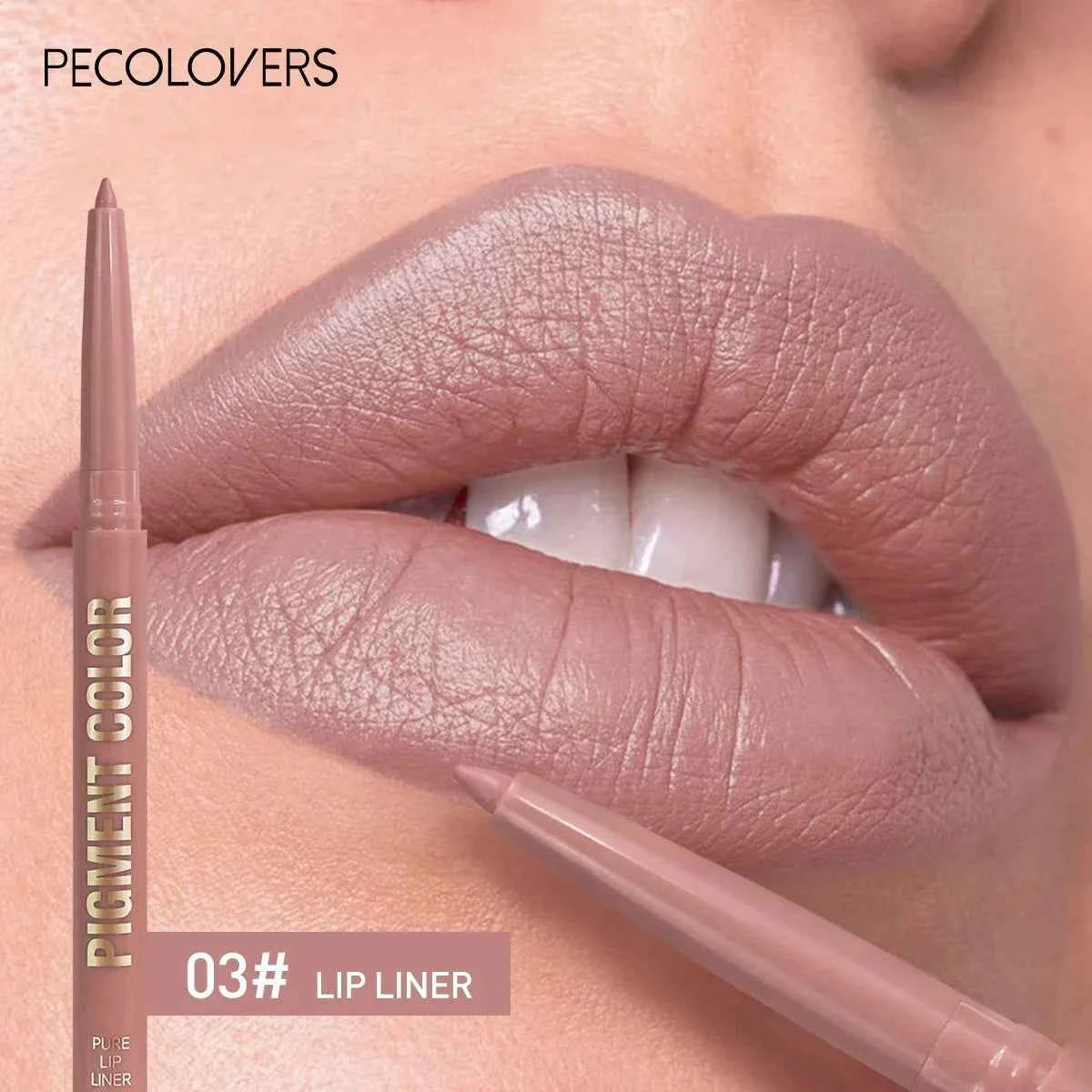 1PC Matte Lip Liner Pen - Long-Lasting, Waterproof, Easy Glide, Moisturizing Suitable for All Skin Types, Lip Makeup
