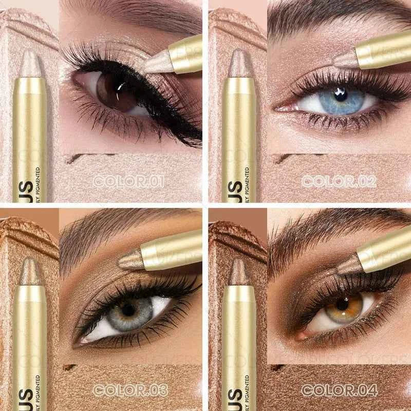 Waterproof Shimmer Eye Shadow Stick – Long-Lasting Glow