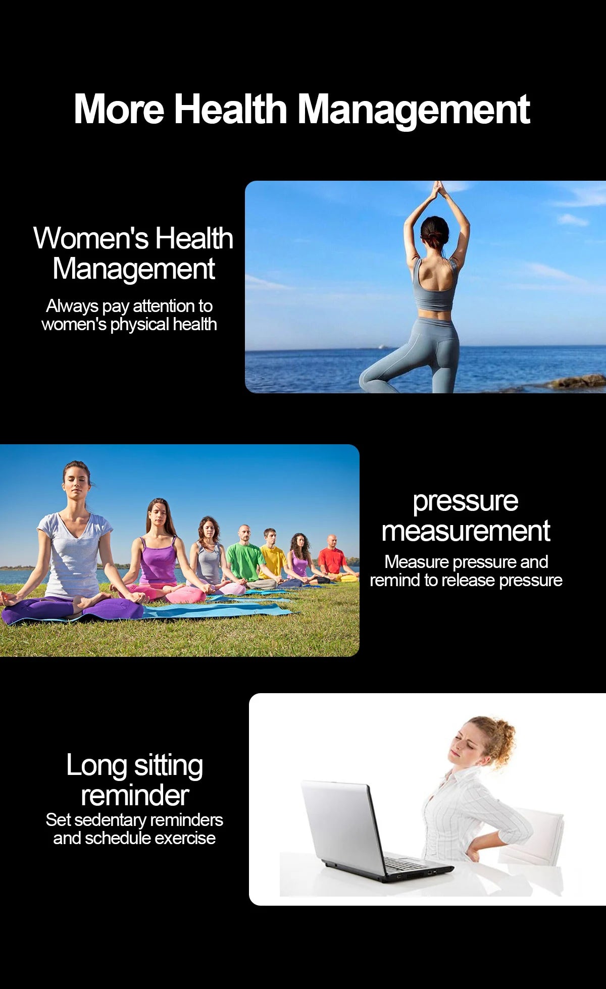 2025 High precision ECG Uric Acid Blood Fat Smart Watch Men Body Fat Blood pressure Heart rate Pulse Health  Watches