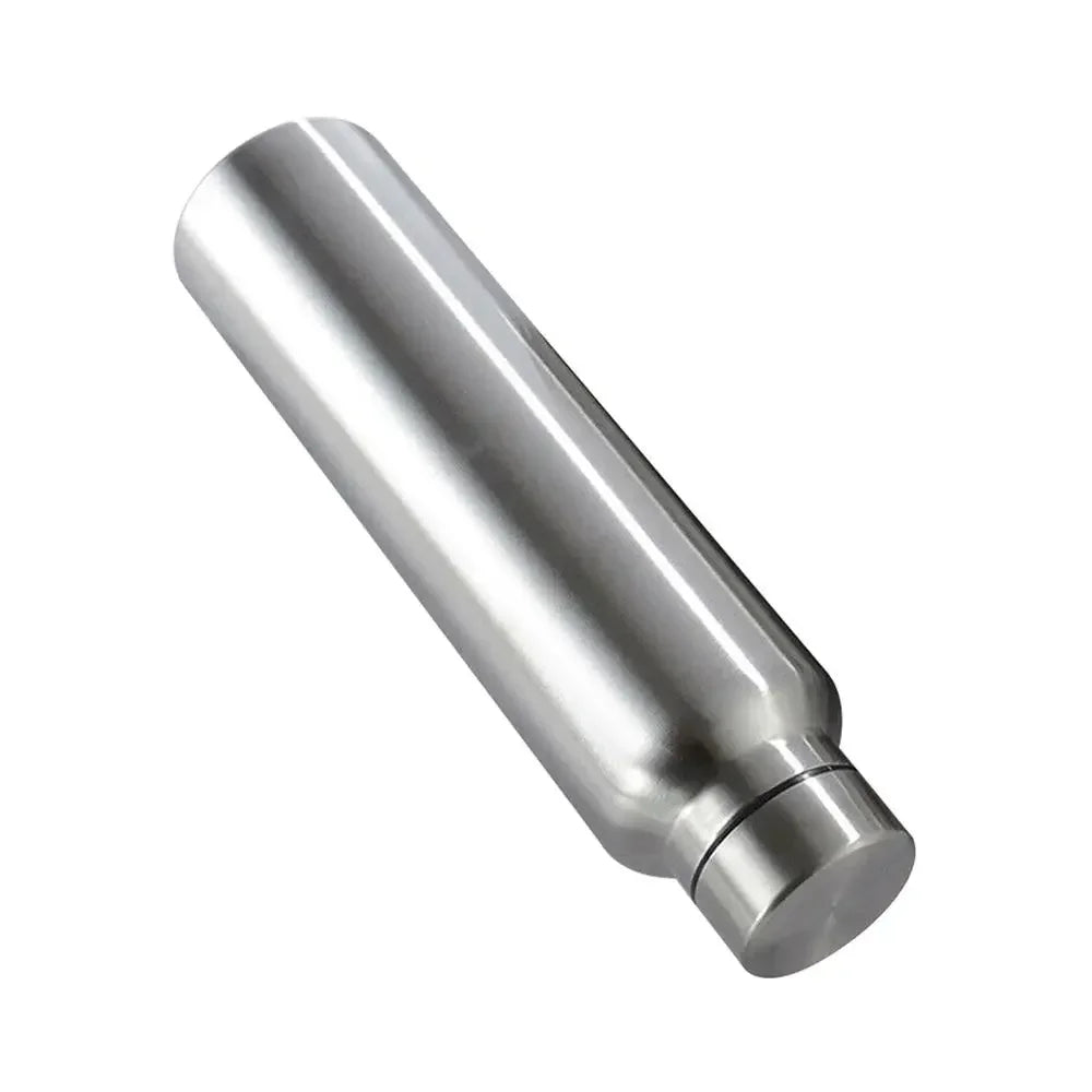 1000ML Stainless Steel Sport Bottle Single-Layer Red Water Cup Metal Flask Drinkware Camping Sports Gym