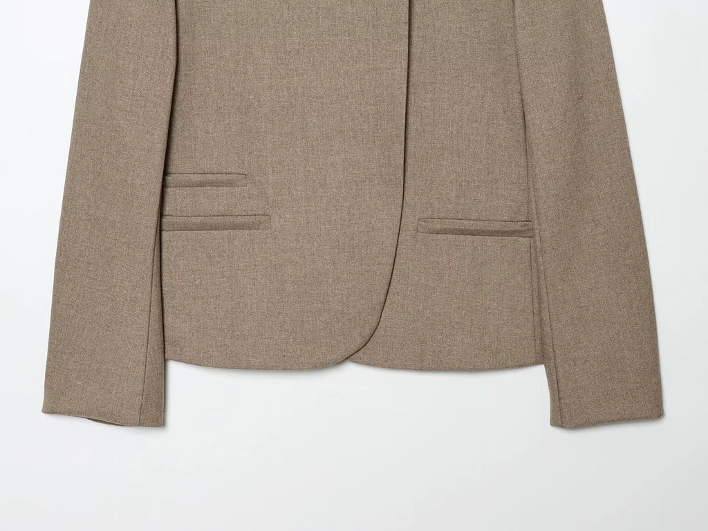 Women's Spring Blazers Blouse 2026 New Fashion Young Women's Elegant Travel Holiday Jackets Spring Street Sarm Blazers Jackets
