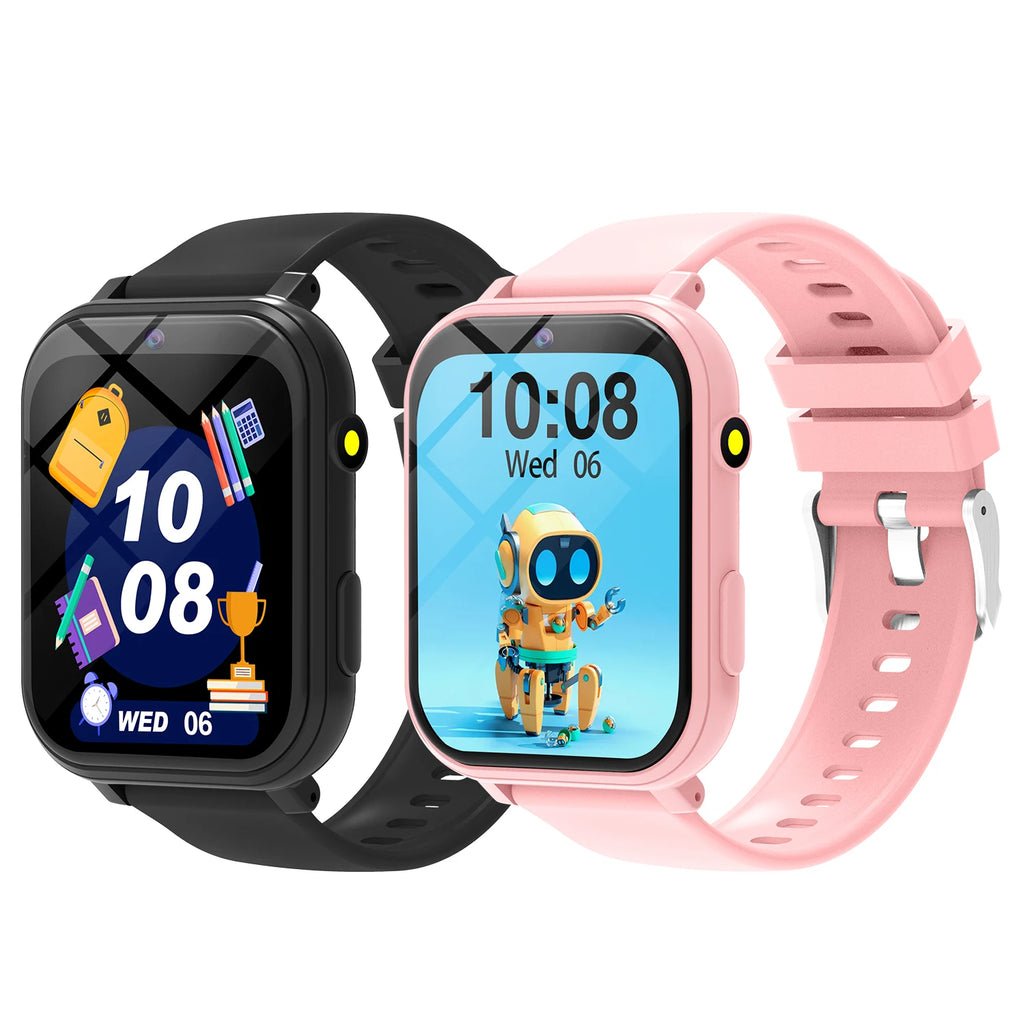 Kids Smart Watch with Camera for Boys Girls Age 4-12 Educational Game Watch Pedometer Alarm Flashlight Birthday Gifts Funny Toy