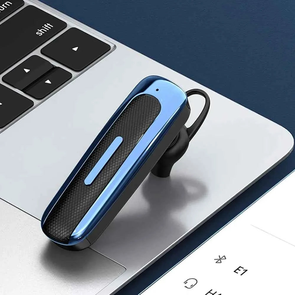 Ear Hook E1 Bluetooth Earphones with Mic | Hands-Free Business Headphones for Music Listening