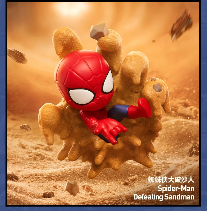 POP MART MARVEL Across The Infinite Series Original Blind Box Surprise Mystery Box Guess Bag Toys Doll Cute Desktop Ornaments
