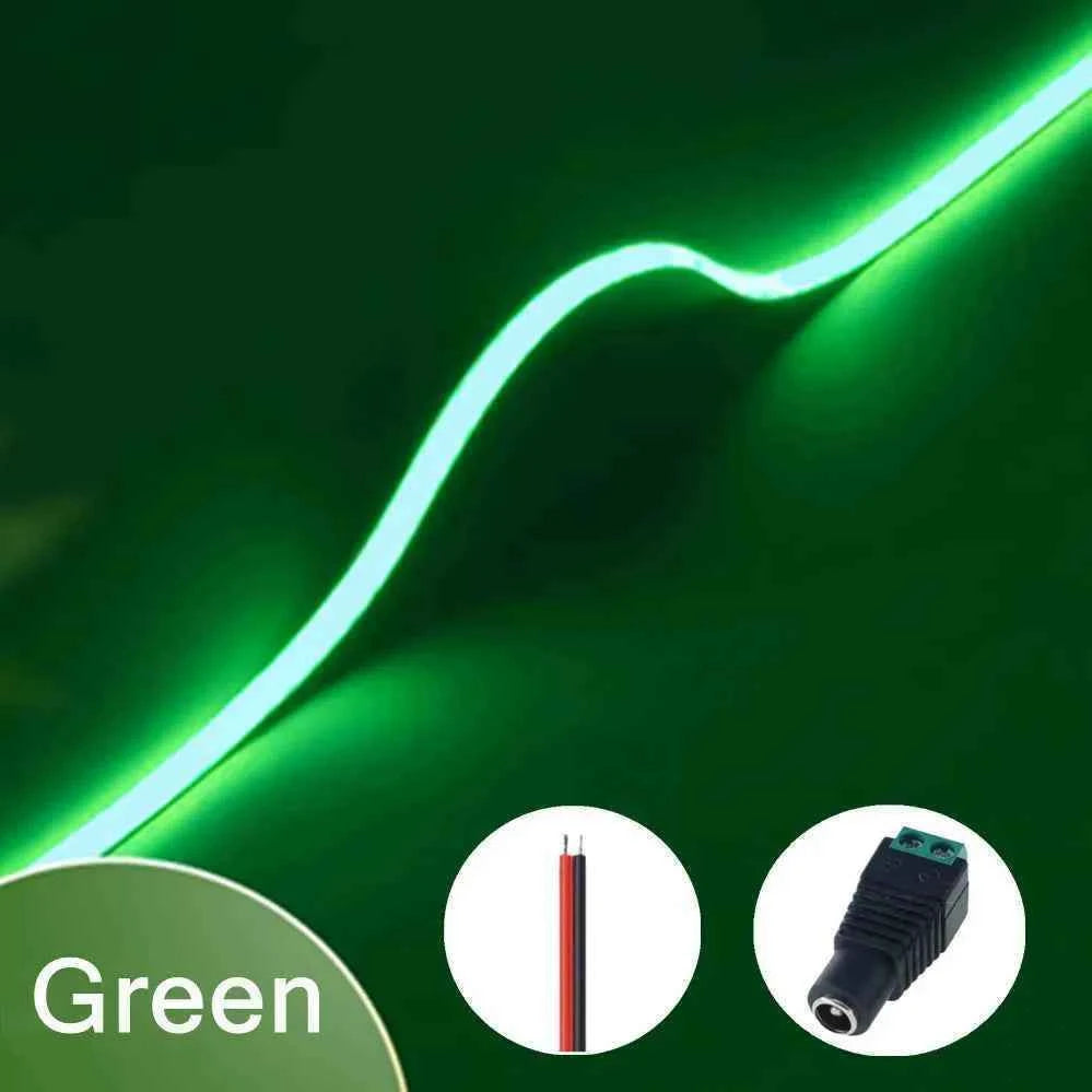 3mm Ultra Thin 12V Colorful COB LED Strip Dimmable 3000K 4000K 6000K High Density Flexible Light 400LEDs For DIY Home Decor Lamp