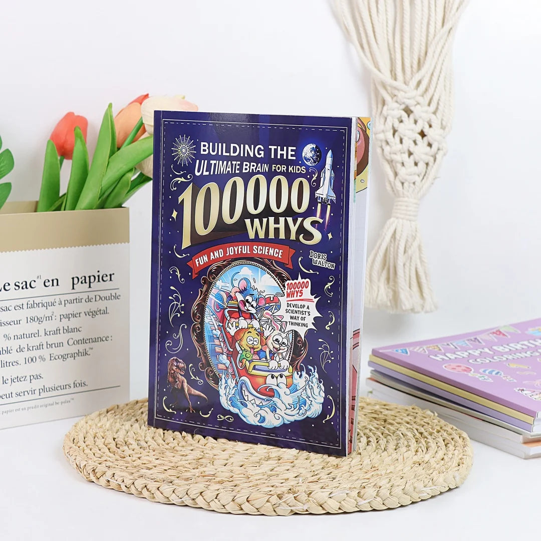 10000 Whys Kids Fun Science Book Ultimate Brain Educational Reading Cultivate Scientific Thinking STEM Learning for Children