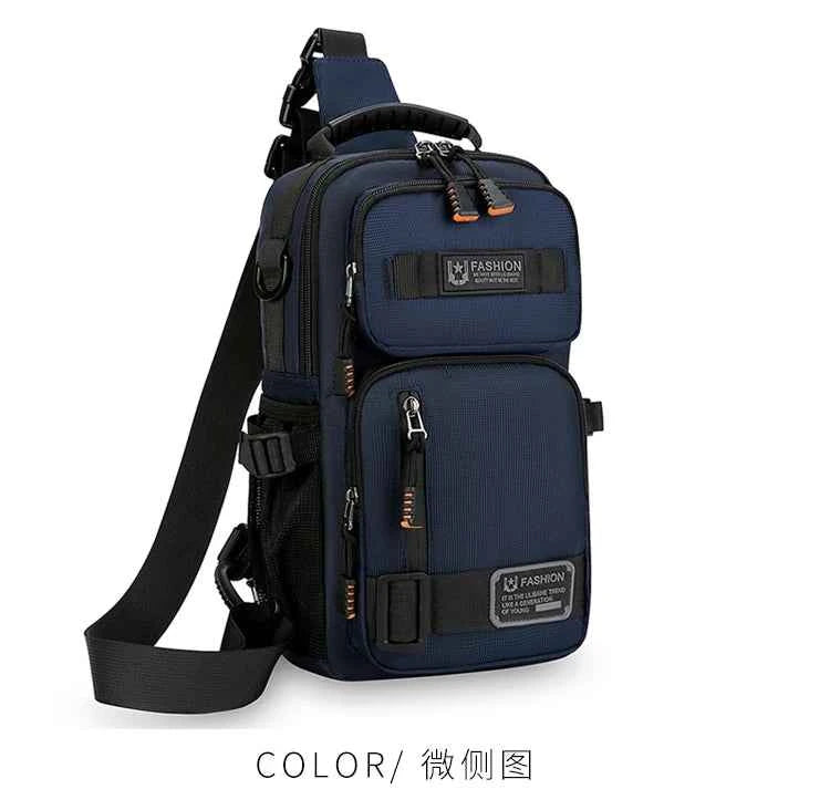 Fashion Men's Waist Packs Chest Bag High Quality Oxford Crossbody Bags For Men Fashion Casual Men Bag Handbag Male Chest Pack