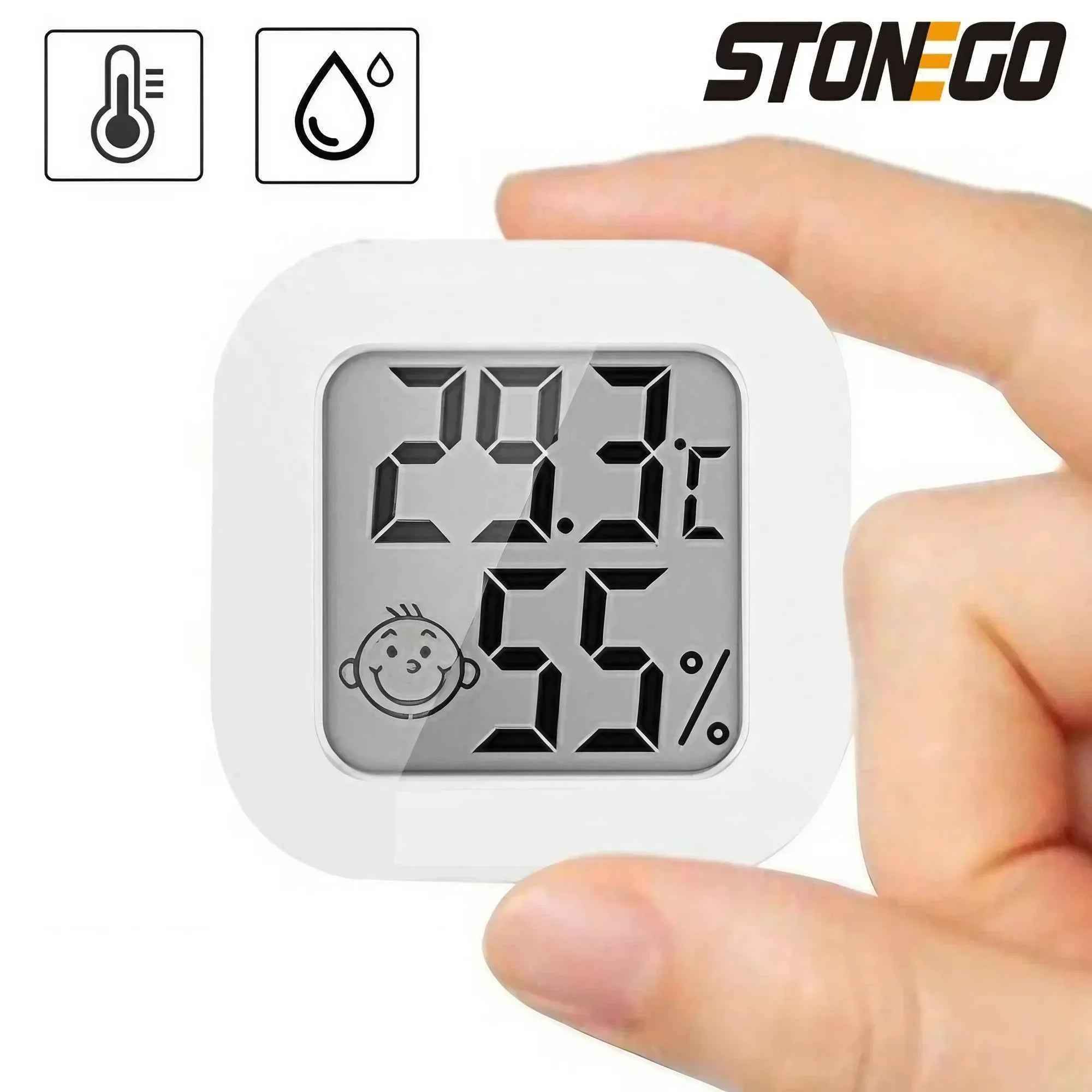 JJYY Mini Home Digital LCD Display Thermometer Hygrometer Indoor High Precision Temperature Sensor