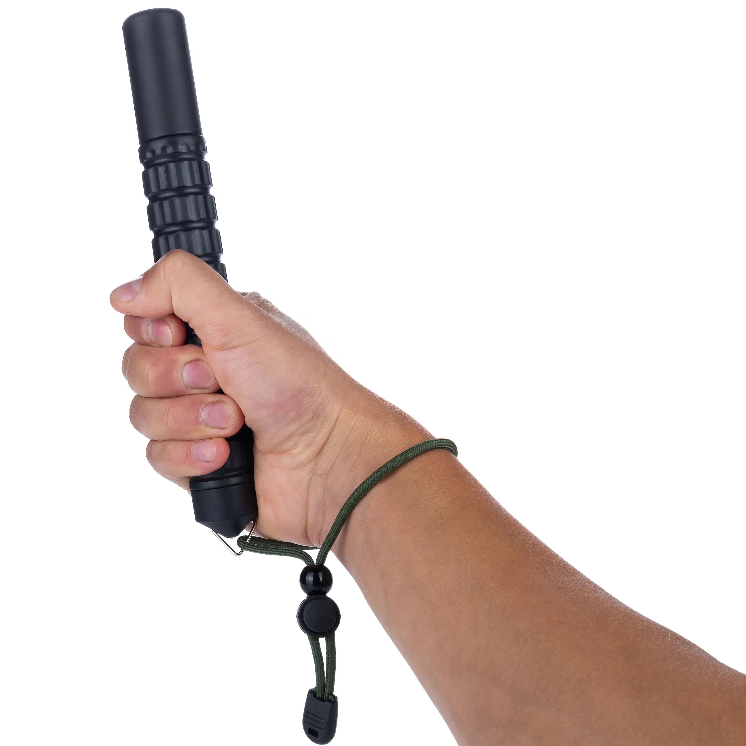 Rosfix 555 mm Telescope with Cover-Protection and Self-Defense | Solid Design | Ergonomic Handle, Black Chrome