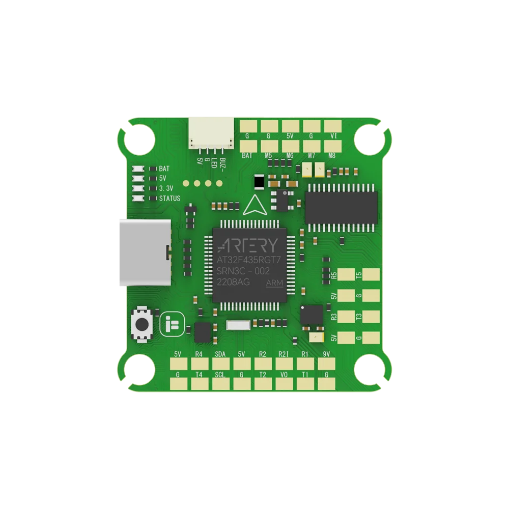 iFlight BLITZ ATF435 55A Stack BLITZ ATF435 Flight Controller with BLITZ E55S 4-IN-1 2-6S ESC for RC FPV Freestyle Racing Drone