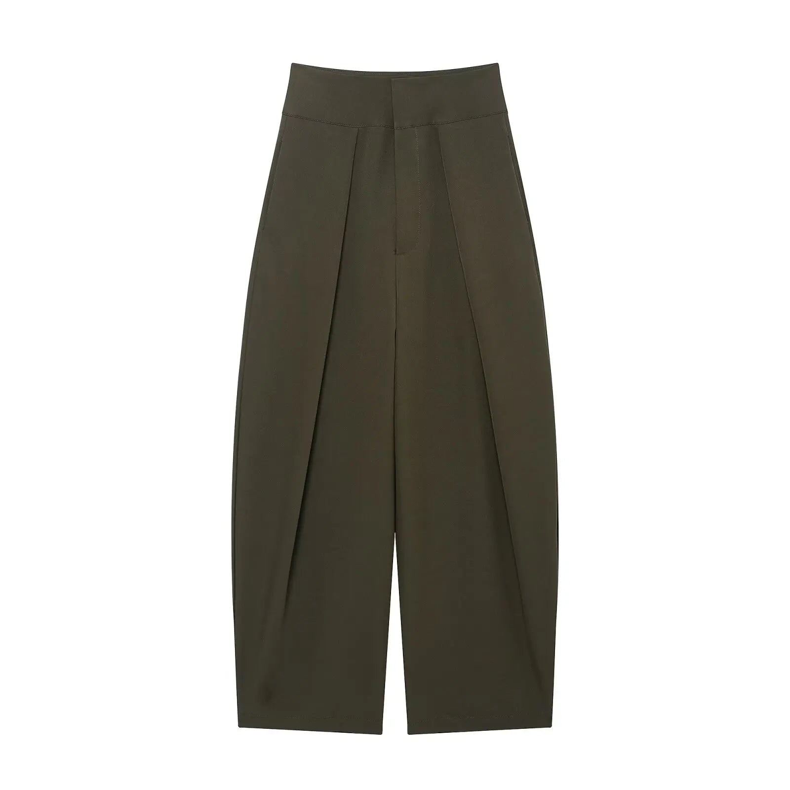 Koekop Office outfits High-waisted pleated balloon Ladies Pants Fashion Office Wear High waist Pants for Women Formal Pants