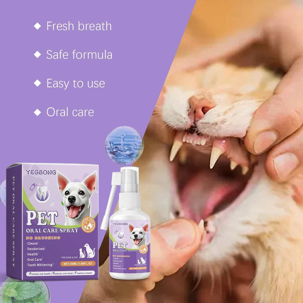 Pet Flea & Tick Spray – Gentle Itch Relief Formula