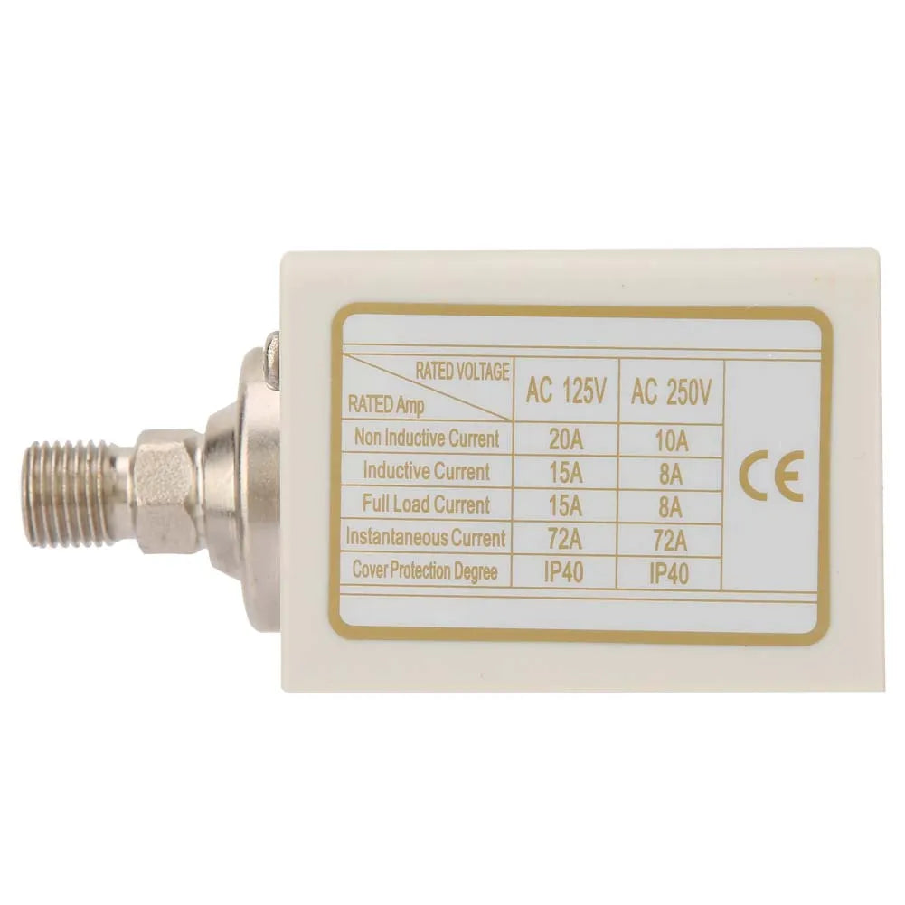 Electronic G1/4 Pressure Control Switch Air Water Pump Compressor Pressure Controller