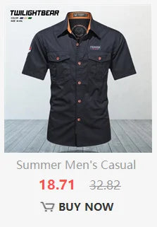 Pure Cotton Men's Shirt Men Oversized Loose Long Sleeve Cargo Shirts Men Clothing High Quality Solid Plus Size Casual Shirt 6XL