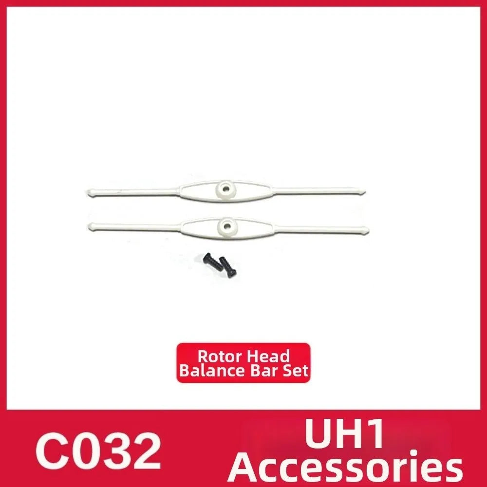 RC ERA RC Helicopter Spare Parts C032 UH1 Simulation Main Blade Landing Gear Motor Battery Horizontal Axis