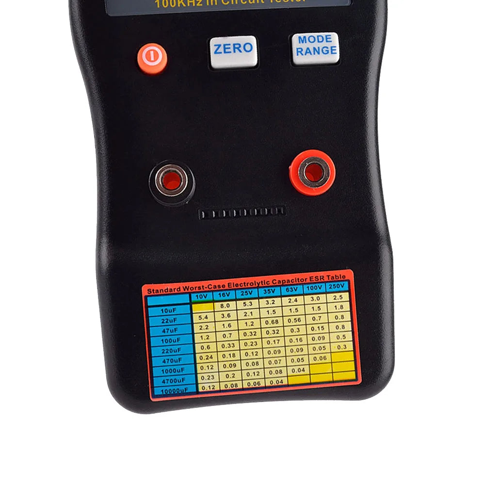 MESR-100 ESR Capacitance Ohm Meter Professional Measuring Internal Resistance of Capacitor Capacitance Circuit Tester