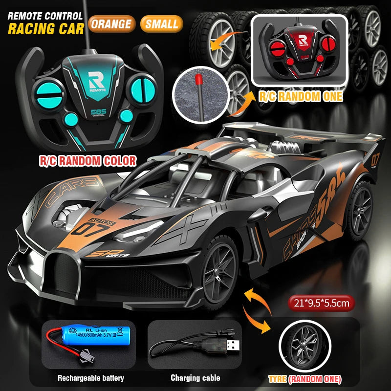 RC Car Toy Drift Racing Remote Control Car High Speed Off Road Racing Car Toys for Boys Christmas Indoor Outdoor Xmas Gifts