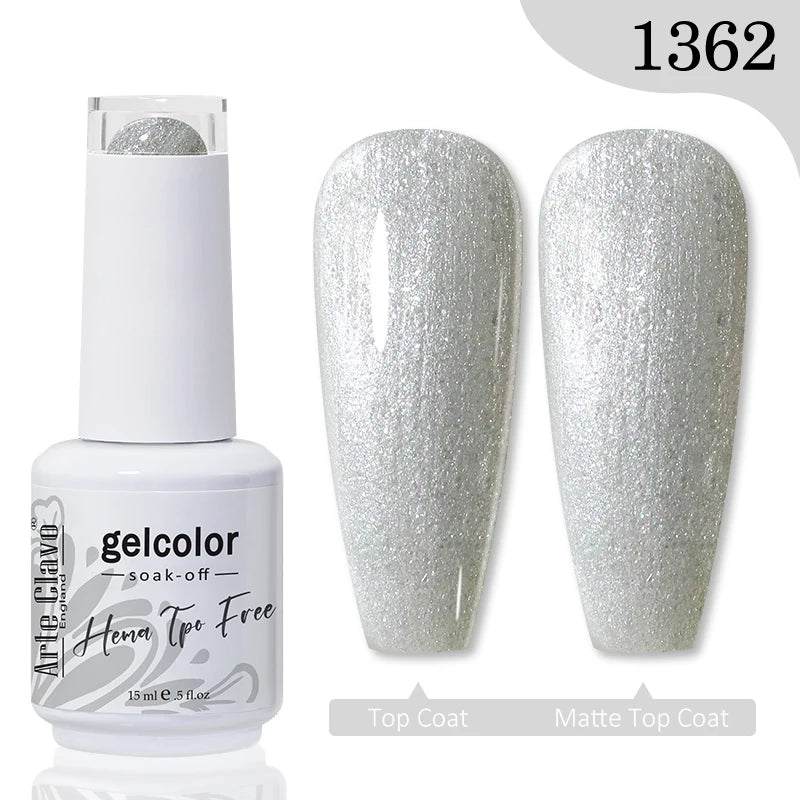 Arte Clavo TPO HEMA FREE Top Quality Discount Price 131 Colors Nail Gel Polish New Formula Nail Gel 15ml Bottle UV Gel Varnish
