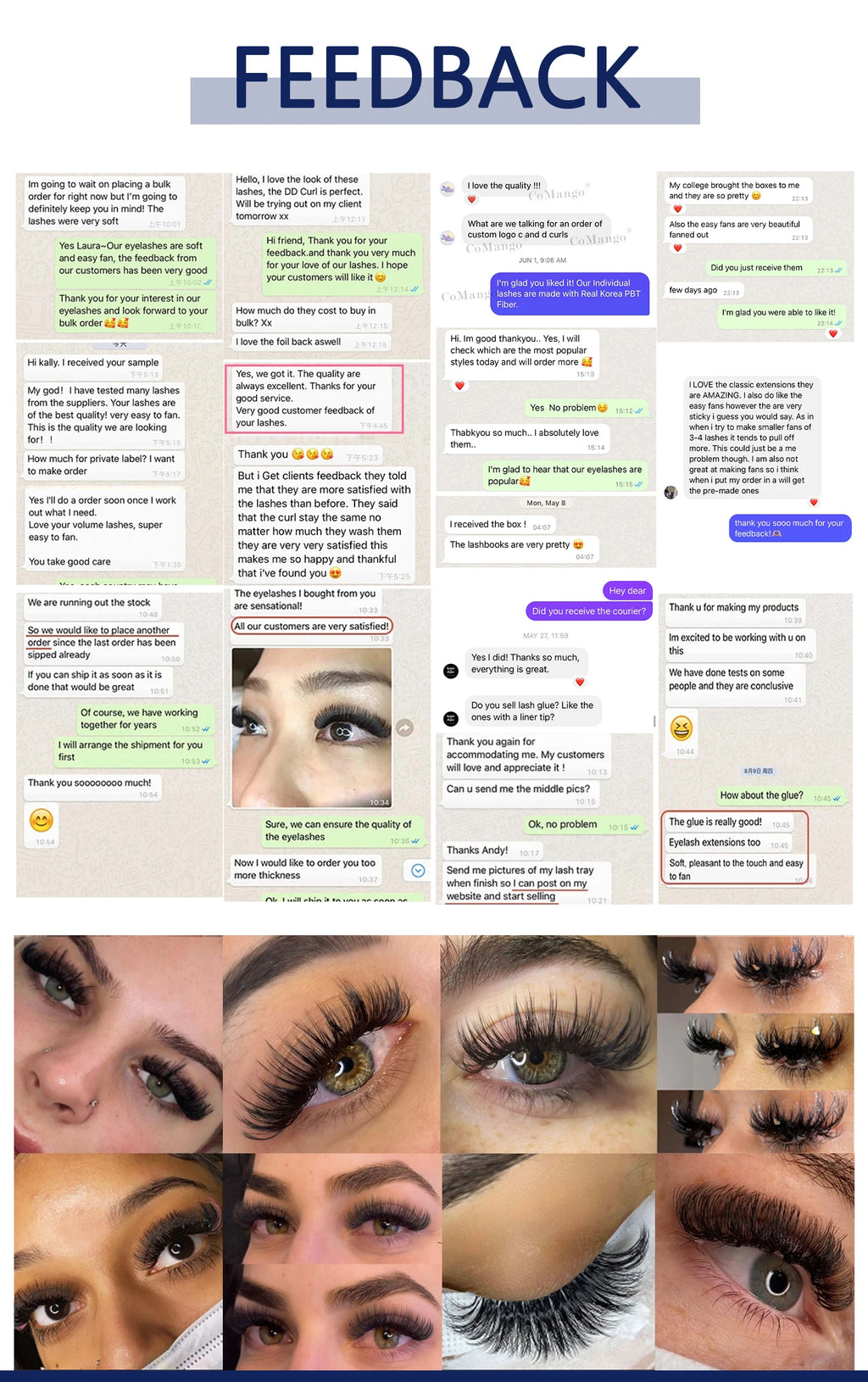 12Rows 5D Flora Fairy Eyelashes Extension Brown Black Premade Spikes Volume Fans Fairy Flora Mink False Lash DIY Makeup
