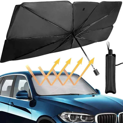 Car sunshade front windshield titanium silver thickened sunshade anti UV folding car sunshade car sunshade accessories