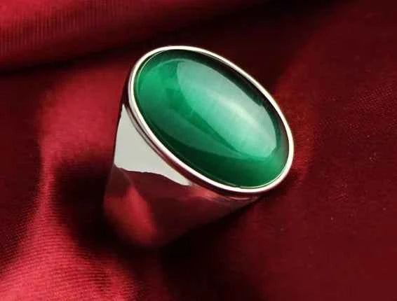 925 Silver Color Luxury Black Stone Ring Stainless Steel Wedding Rings for Men Female Party Jewelry Fashion Accessories Gifts