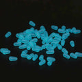 High Quality Rubber Space Beans Sea Carp Fly Fishing Blue Rubber Oval Stopper Fishing Float Fishing Bobber
