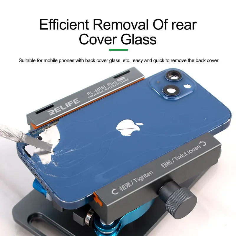 RELIFE RL-601SL Plus 2 in 1 Universal Mobile Phone Heating Free Screen Removal Separation Removal Mobile Phone Back Cover Clamp