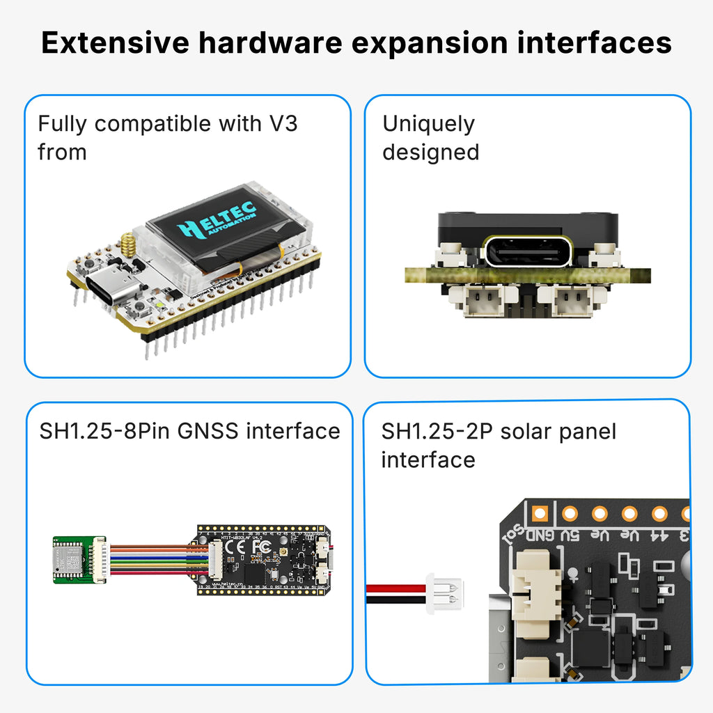 Meshtastic Heltec Wifi LoRa 32 V4 0.96inch OLED ESP32 SX1262 GPS  Solar Powered Dev-Board WiFi BLE Low Power For Arduino IoT