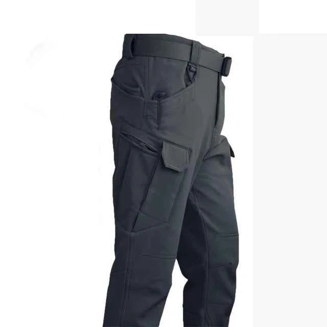 Winter Autumn Tactical Jackets Elastic Men Fleece Waterproof Suits Fishing Warm Hiking Camping Tracksuits Set Hood Coat S-5XL