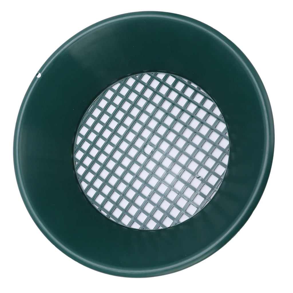 350mm Gold Pan Screen Sifting Tray Manual Gold Washing Tool Accessory for Panning Mining Gold Washing Pan Mine Gold Pan Gold Pan