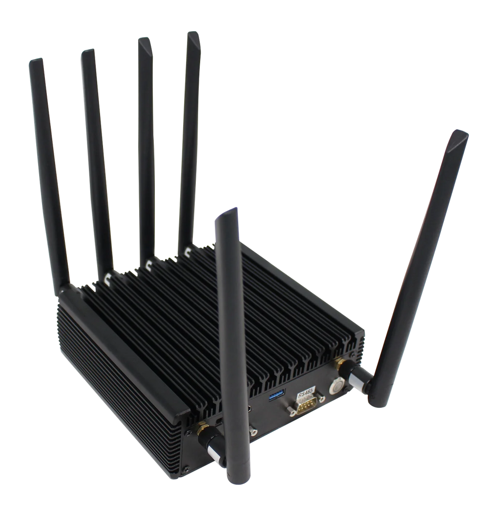 5G Industrial Mini PC, Intel Celeron N5100,16GB+512GB SSD, WiFi 5, BT 4.0, Gigabit Ethernet, Windows 10 Pro, Fanless