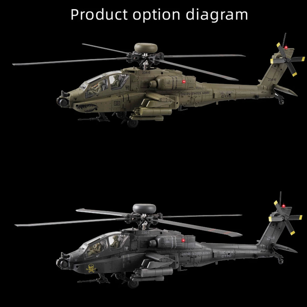 NEW RC ERA C170 RC Helicopter 6CH Optical Flow Positioning Apache Brushless Stunt Armed RC Helicopter Model One-key Inverted Toy