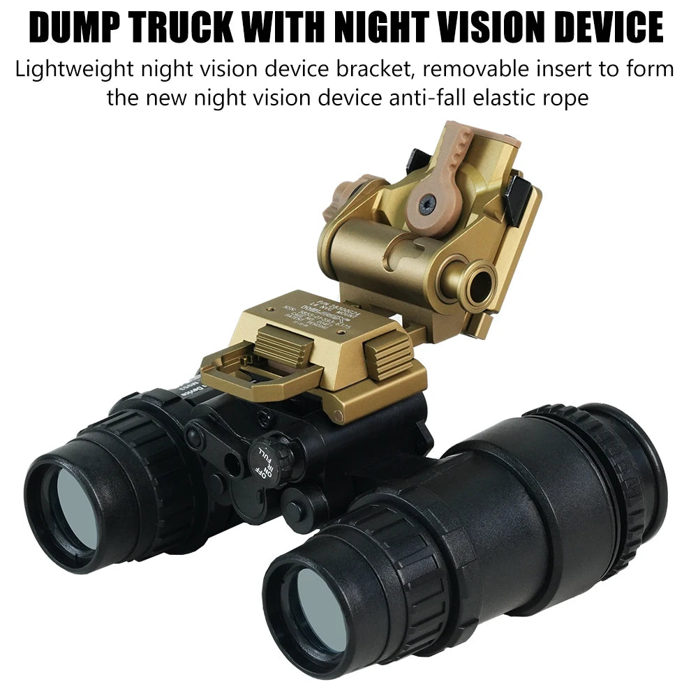 BOOIU Helmet Night Vision Two-Tube Night Vision Device PVS15 Model With Battery Case Sports Helmet Accessory No Function Model