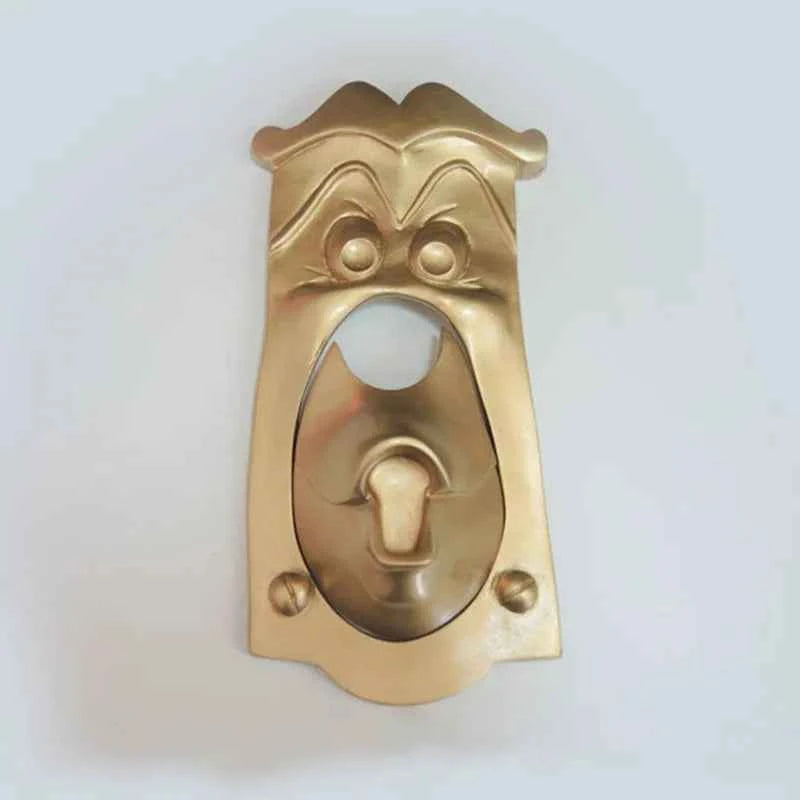 Magic Door Lock Handle Decorations Resin Cartoon Style Home Decor Irregular Shape  Resin Mural Art for Door Handles