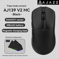 AJAZZ AJ139 V2 MC PAW3311 Wireless Gaming Mouse RGB Magnetic Charging Dock Macro Mice Bluetooth 12000-24000DPI for PC Gamer