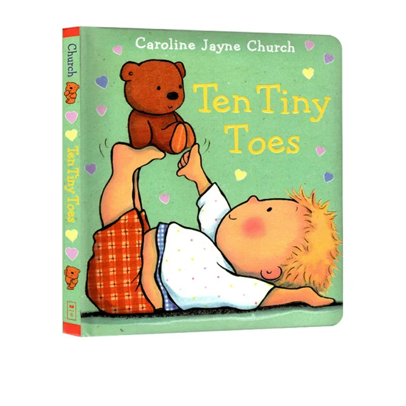 Kids English Picture Cardboard Book Emotions & Feelings Enlightenment Leaning Bedtime Story for Children Montessori Teaching Aid