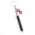 Red & Black Keychain Sword Backpack Pendant Wholesale Customized Bulk Jewelry Accessories for Men Women