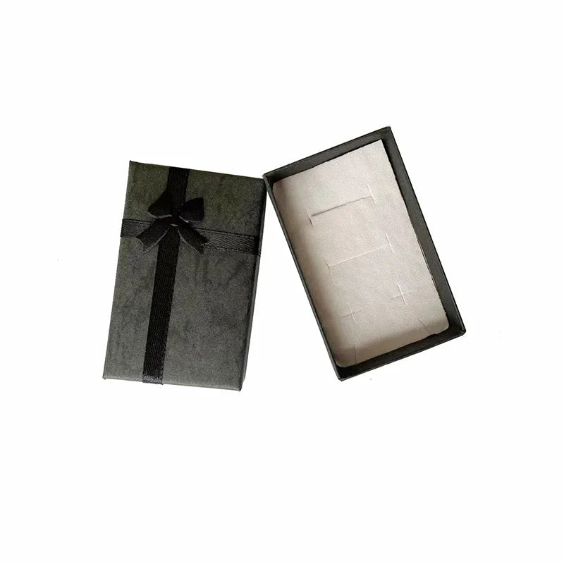 24pcs/Lot Jewelry Sets Display Box For Necklace Earrings Ring 5*8*2.5cm Packaging Shadow Box Jewelry Organizer