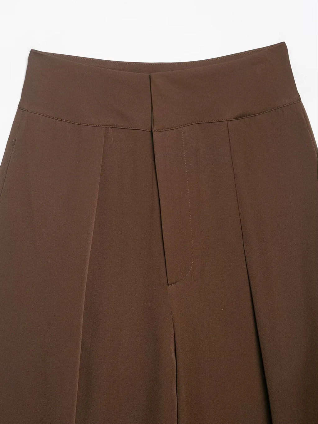 Koekop Office outfits High-waisted pleated balloon Ladies Pants Fashion Office Wear High waist Pants for Women Formal Pants