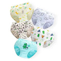 Exquisite Box Package Boys Underwear Soft Breathable Cotton Briefs For Boys Cartoon Dinosaur Kids Panties Knickers Multipack