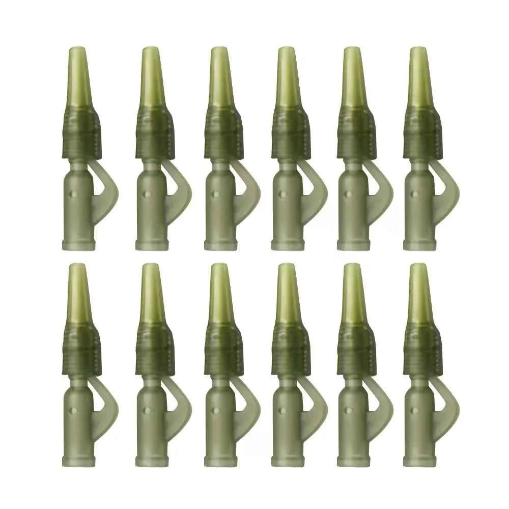 40PCS/lot Carp Fishing Accessories Lead Clip Quick Change Swivel Tail Rubber Anti Tangle Sleeves for Carp Rigs Fishing Tackle