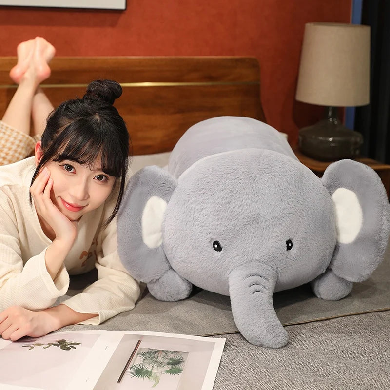 Cartoon Elephant Plush Toys Cute Soft Lovely Stuffed Pillows Dolls For Birthday Festival Gift