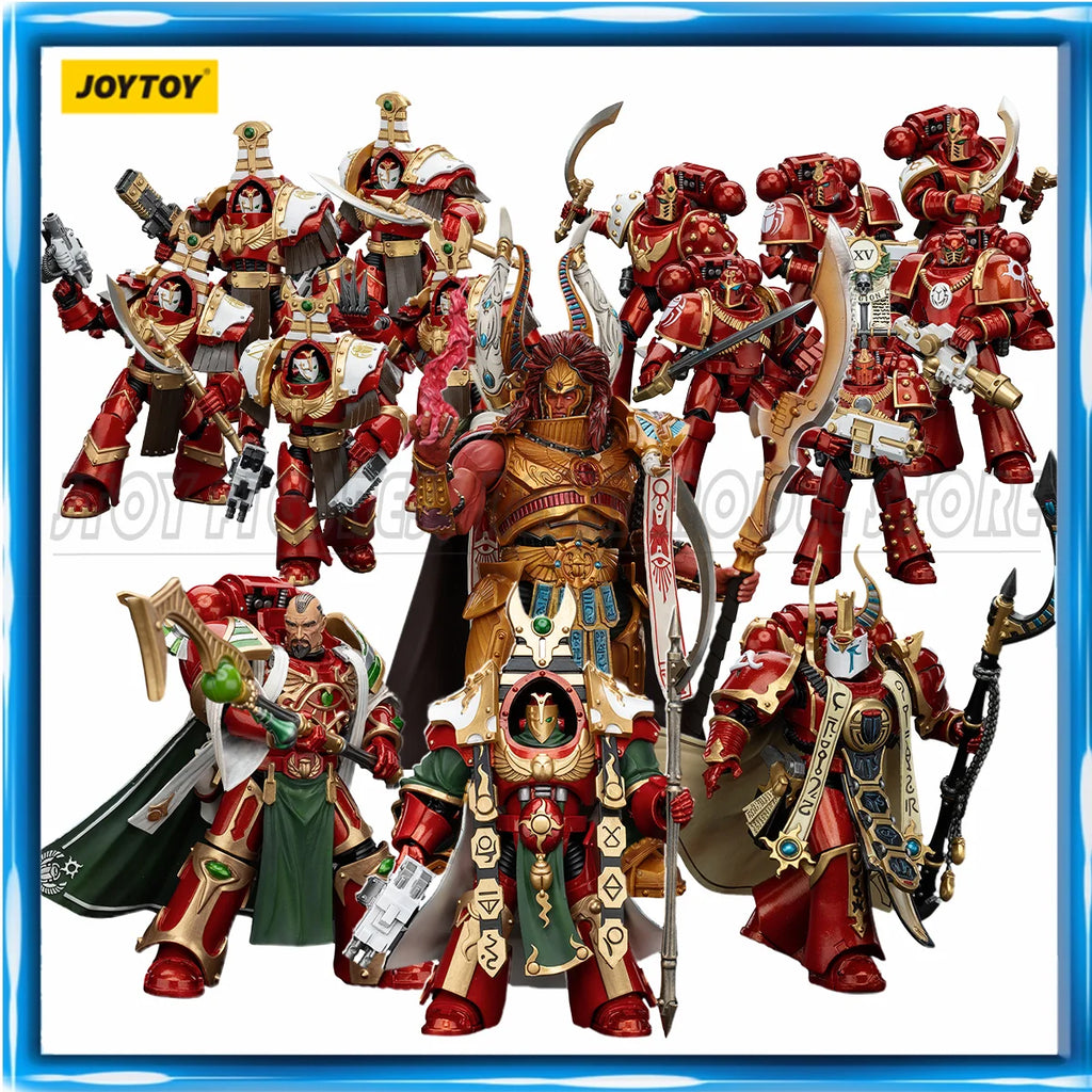 [IN STOCK]JOYTOY Warhammer 30K 1/18 Action Figure Magnus the Red Primarch of the XVth Legion Collection Anime Model Toy