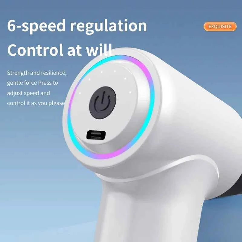 Massage Gun With Extended Handle – Deep Tissue Relief