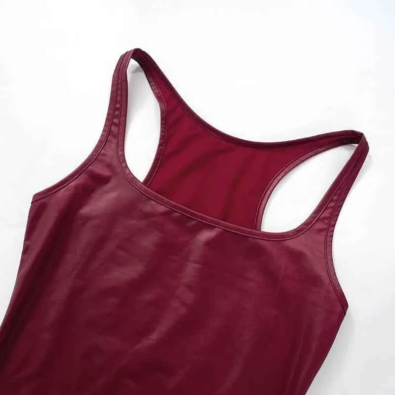 Women's Solid Square Collar Tank Top Sleeveless Y2K Korean Fashion Edgy Summer Ropa De Mujer Camison Verano