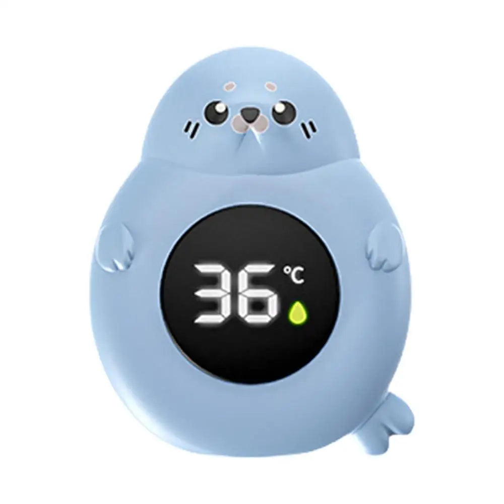 Baby Bath Temperature Monitor LED Display Bath Thermometer Cartoon Digital Water Temperature Meter Bath Floating for Kids Toddle